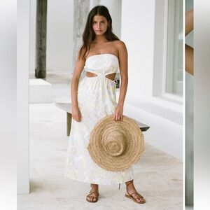 Sabo Skirt Vella Cutout Midi Dress